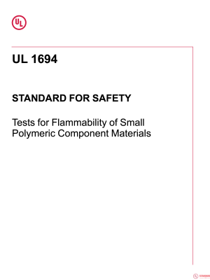UL 1694 PDF UL 1694 PDF